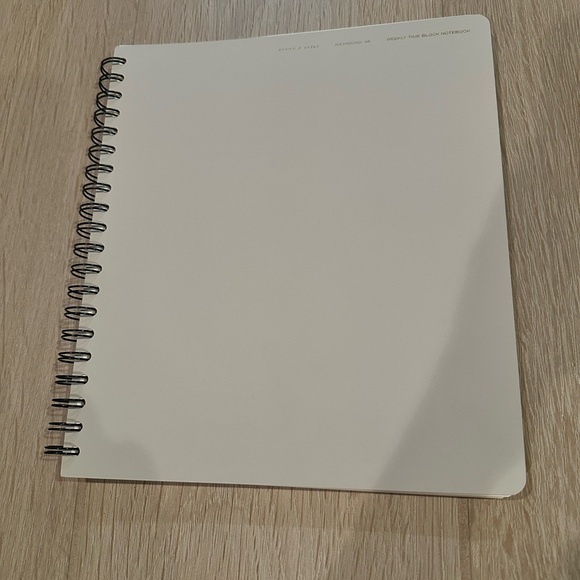 Cloth & Paper Time Block Notebook - Picture 3 of 4